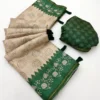 Rajyog Charvi Soft Tussar Silk Zari Chex Fancy Saree Collection