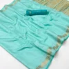 Rajyog Indu D No 01 to 08 Cotton Viscose Fancy Saree Collection