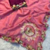 Rangoli Crushed Ah Embroidered Saree Collection