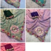 Rangoli Crushed Ah Embroidered Saree Collection