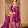 Saroj Malini Satin Saroski Vol 9 Satin Silk Saree Collection