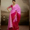 Sethnic Ombrea Soft Glam Chiffon Zari Woven Worked Saree Collection