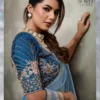 Sethnic Soiree the Evening Affair Velvet Satin Designer Saree Collection