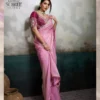 Sethnic Soiree the Evening Affair Velvet Satin Designer Saree Collection