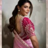 Sethnic Soiree the Evening Affair Velvet Satin Designer Saree Collection