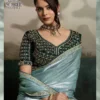 Sethnic Soiree the Evening Affair Velvet Satin Designer Saree Collection