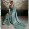 Sethnic Soiree the Evening Affair Velvet Satin Designer Saree Collection