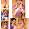 Soft Silk 3091 Lichi Silk Jacquard Work Saree Collection