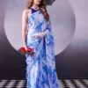 Taraa L 7005 Satin Silk Floral Printed Saree Collection