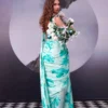 Taraa L 7005 Satin Silk Floral Printed Saree Collection