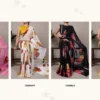 Taraa L 7009 Chiffon Floral Printed Saree Collection