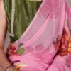 Taraa L 7009 Chiffon Floral Printed Saree Collection