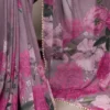 Taraa L 7011 New Weightless Marbal Floral Printed Saree Collection