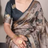Taraa L 7015 Tussar Silk Printed Saree Collection