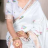 Taraa L 7015 Tussar Silk Printed Saree Collection
