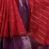 Taraa L 7029 Red Color Crepe Zari Weaving Fancy Saree