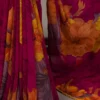 Taraa L 7032 Weightless Marbal Floral Printed Saree Collection