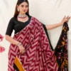Taraa L 7043 Tasar Silk Zig Zag Printed Saree Collection
