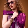 Taraa L 7054 Satin Silk Floral Printed Saree Collection