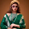 Taraa L 7054 Satin Silk Floral Printed Saree Collection