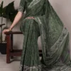 Taraa L 7056 Crepe Printed Daily Wear Saree Collection