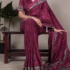 Taraa L 7056 Crepe Printed Daily Wear Saree Collection