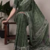Taraa L 7056 Crepe Printed Daily Wear Saree Collection