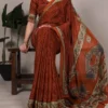 Taraa L 7056 Crepe Printed Daily Wear Saree Collection