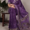 Taraa L 7056 Crepe Printed Daily Wear Saree Collection