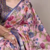 Taraa L 7057 Tasar Silk Traditional Floral Printed Saree Collection