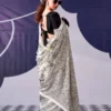Taraa L 7210 Satin Silk Floral Printed Saree Collection