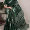 Taraa L 7213 Slub Silk Floral Printed Saree Collection