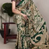 Taraa L 7301 Tasar Silk Kalamkari Printed Saree Collection