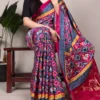 Taraa L 7801 Gaji Silk Patola Printed Saree Collection