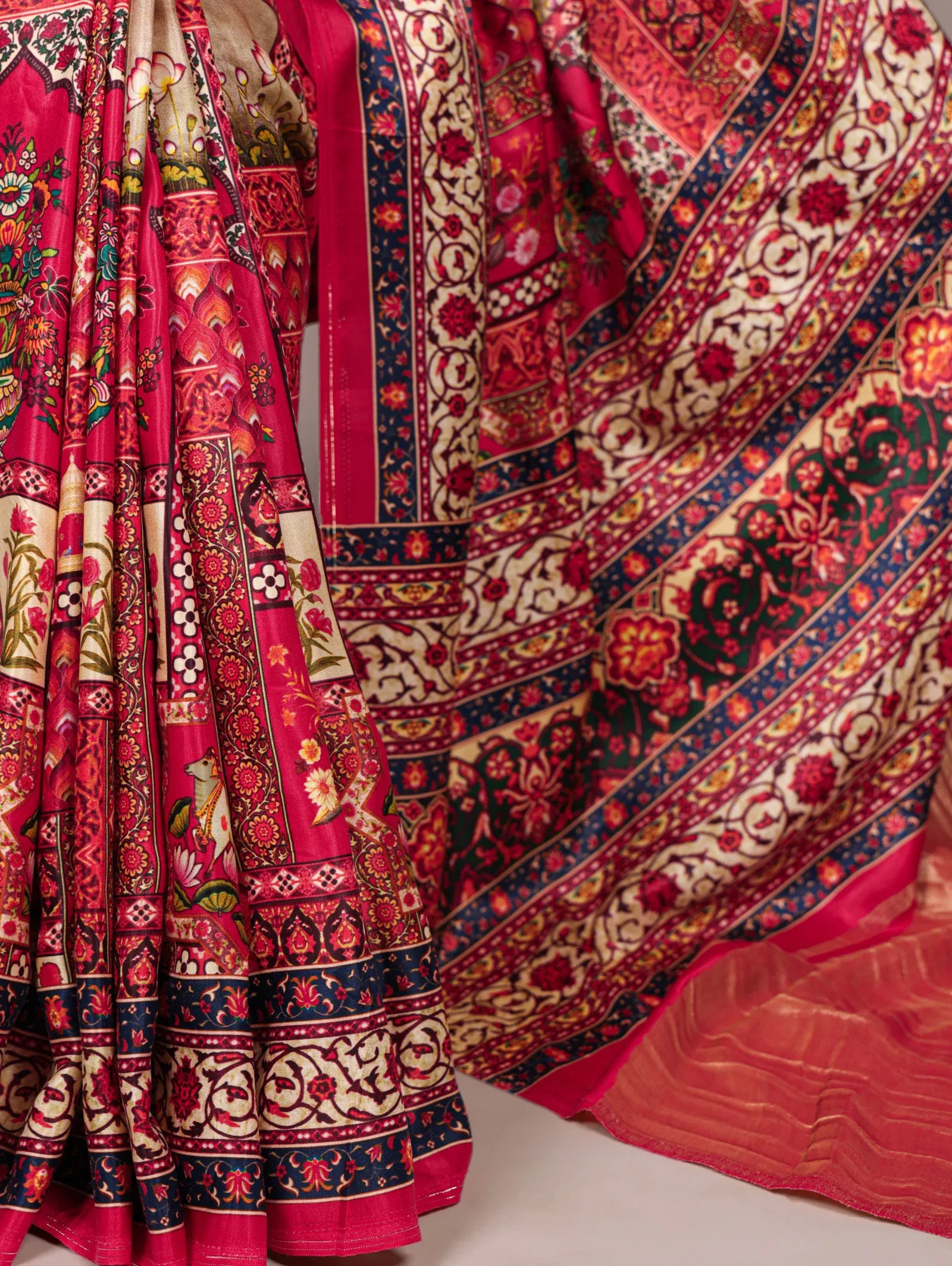 Taraa L 7801 Gaji Silk Patola Printed Saree Collection