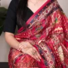 Taraa L 7801 Gaji Silk Patola Printed Saree Collection