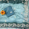 Vt 843 T Padding Chinon Silk Zari Thread Party Wear Saree Collection
