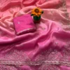 Vt 846 T Gold Crush Padding Beautiful Saree Collection