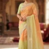 Vt 846 T Gold Crush Padding Beautiful Saree Collection