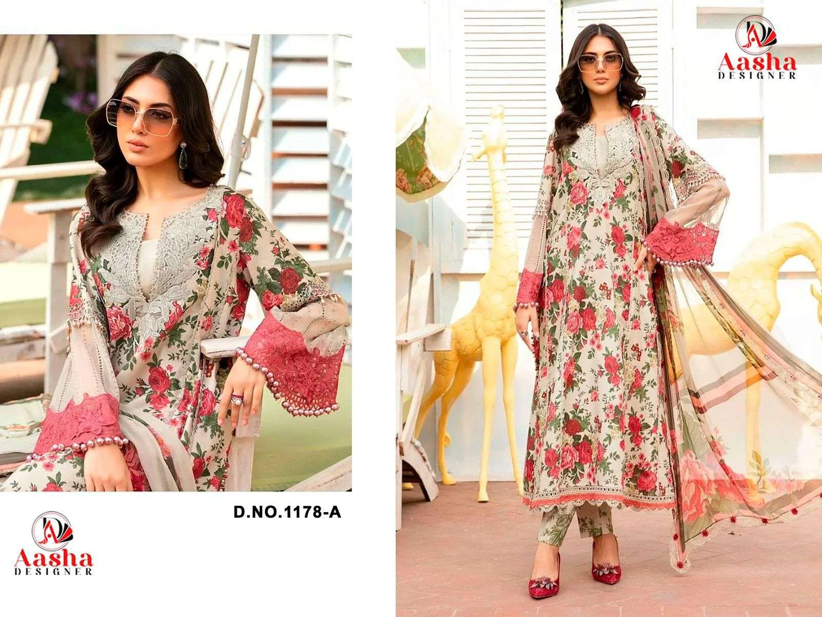Aasha Designer Design No – 1178 Ab