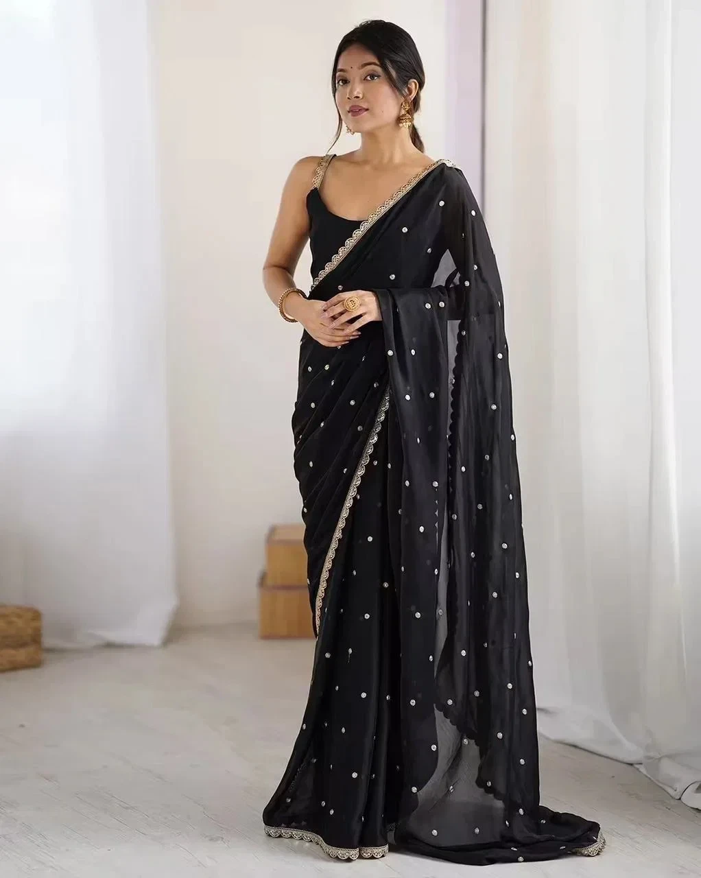 Bansi Saree Ah Nx Rangoli Silk Embroidered Saree Collection