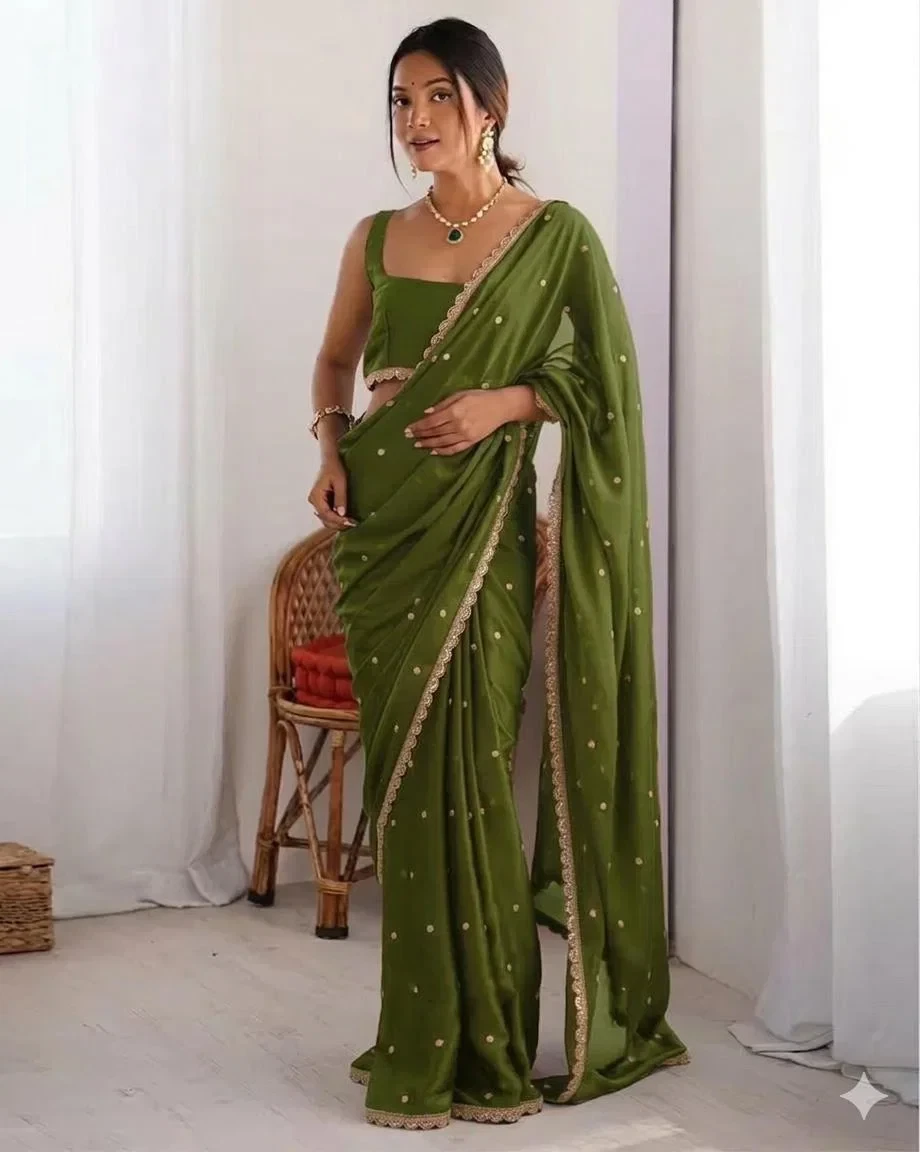 Bansi Saree Ah Nx Rangoli Silk Embroidered Saree Collection