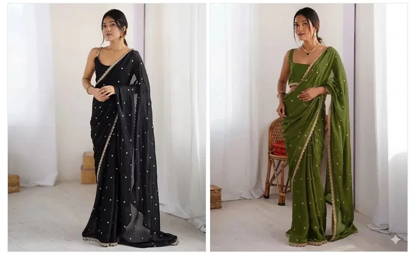 Bansi Saree Ah Nx Rangoli Silk Embroidered Saree Collection