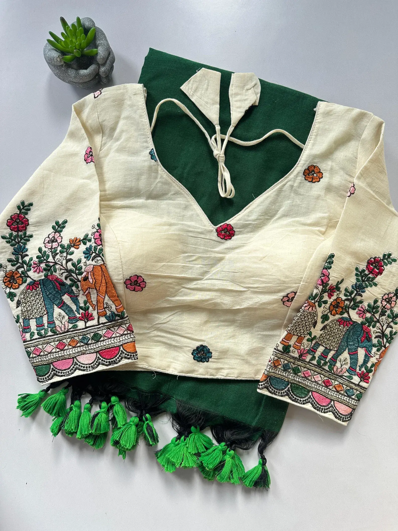 Khadi Vol 25 Khadi with Embroidery Work Saree with Blouse Collection