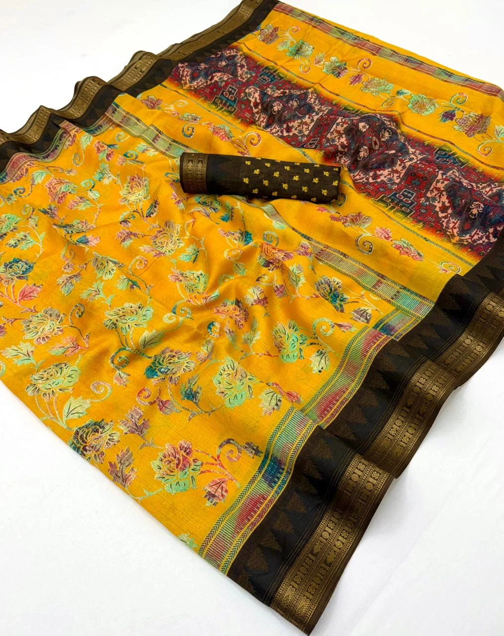 Rajyog Advika Khadi Cotton Printed Saree Collection