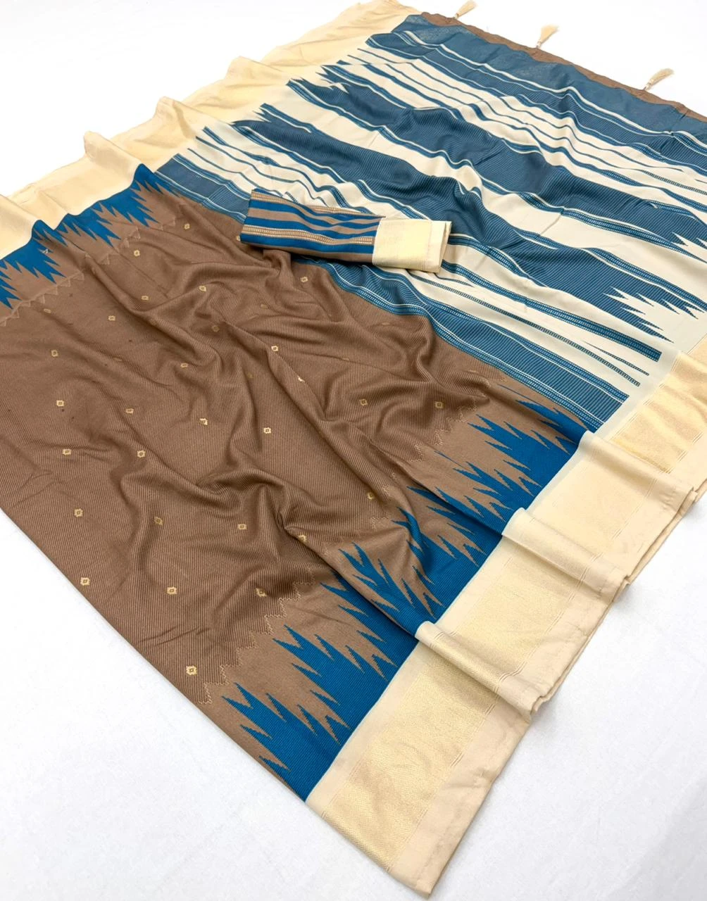 Rajyog Kalanir Silk Casata Silk Fancy Saree Collection