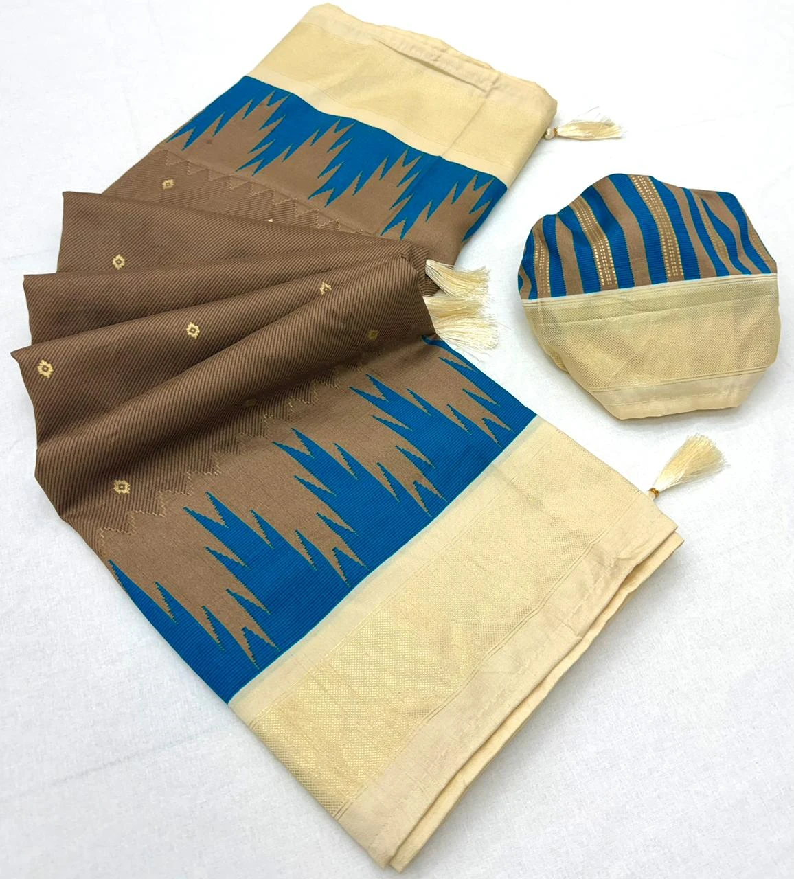 Rajyog Kalanir Silk Casata Silk Fancy Saree Collection