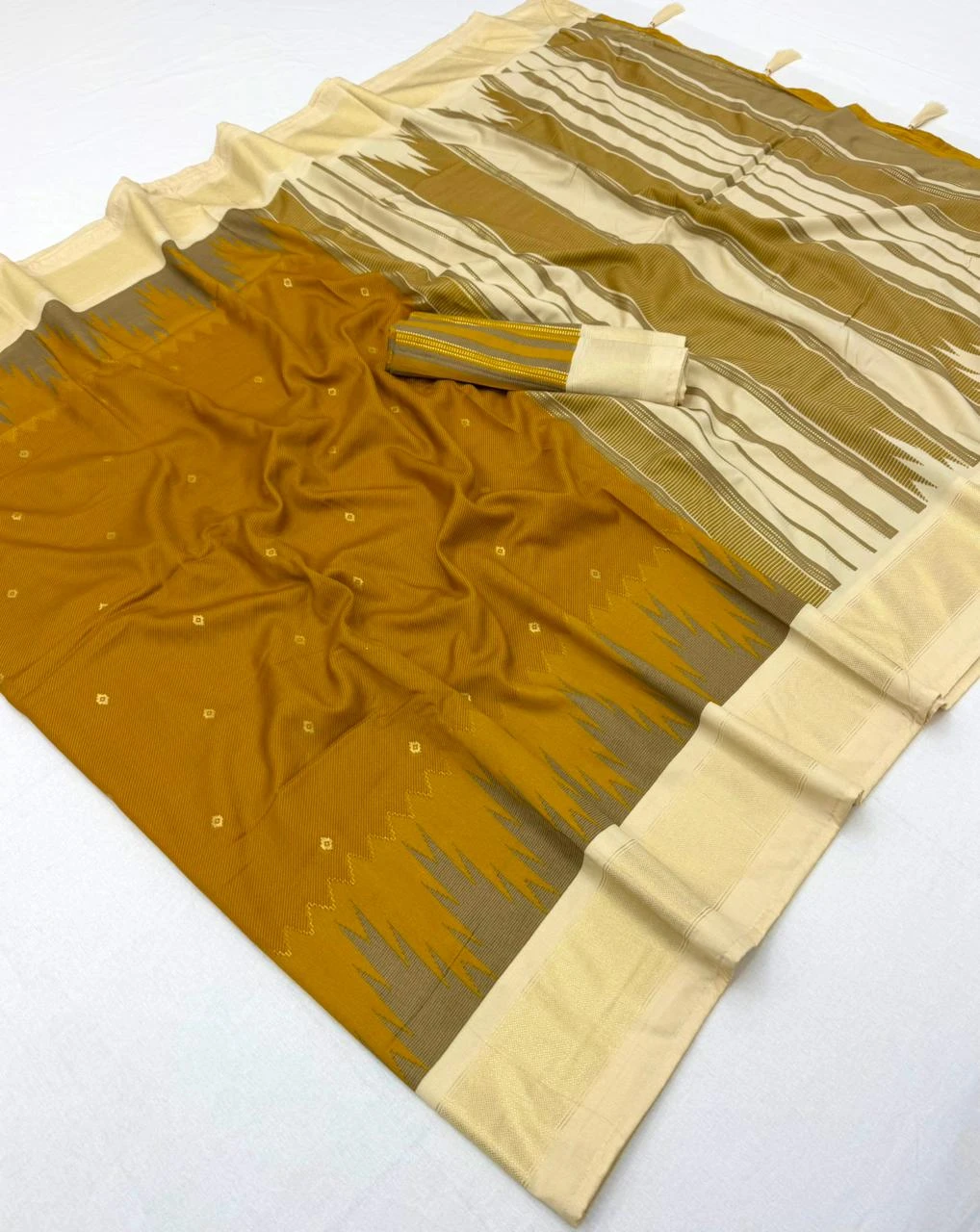 Rajyog Kalanir Silk Casata Silk Fancy Saree Collection