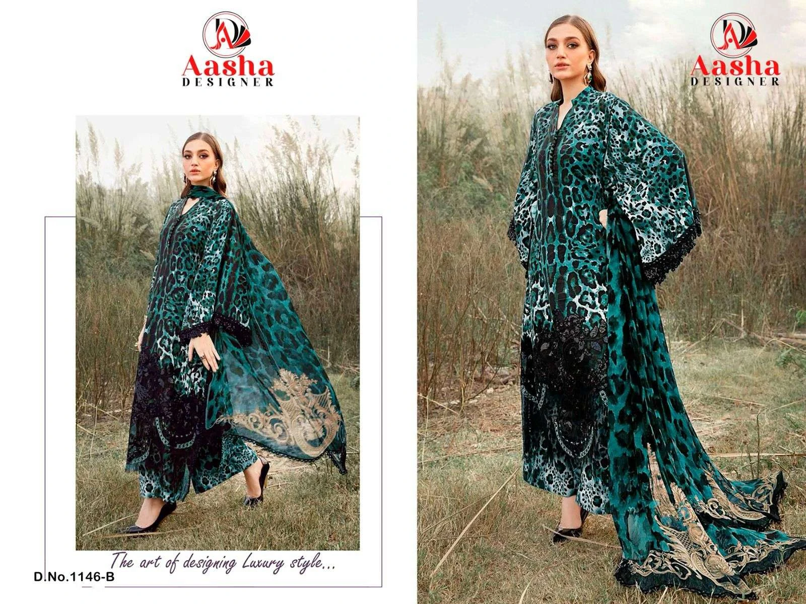 Aasha Designer Design No – 1146 Bc