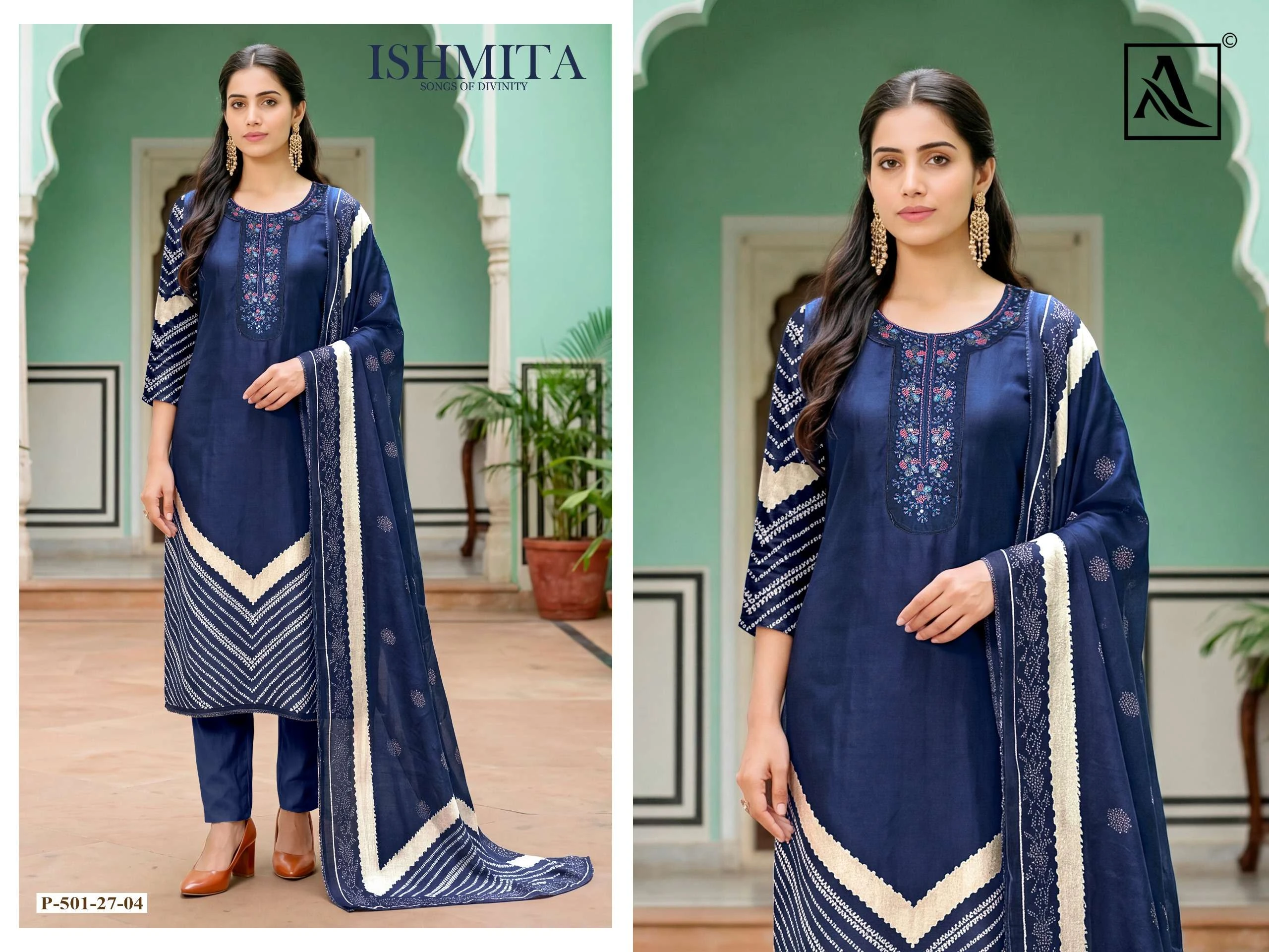 Alok Suits Ishmita
